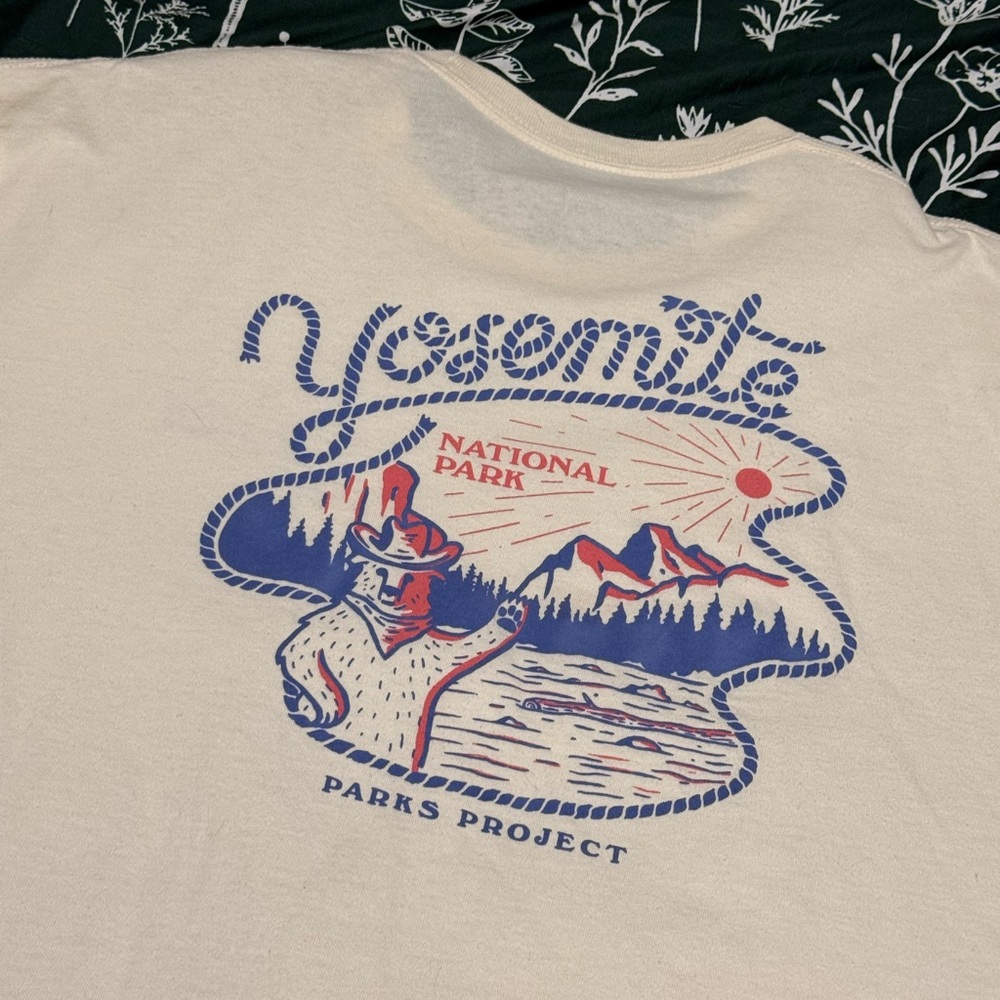 Parks Project Yosemite National Park Cream Graphic T-Shirt